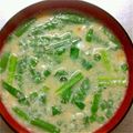 ぐうちょきるりこ's cooksnap of when they made 風邪に♪味噌ニラかき玉汁【旦那レシピ】.