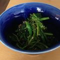 misakkki's cooksnap of when they made ポパイもびっくり簡単ほうれん草のおひたし.