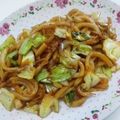 えりりん♡'s cooksnap of when they made 簡単焼きうどん.