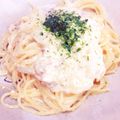 snowdroprw's cooksnap of when they made 簡単★カルボナーラ風パスタ.