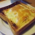 ポコバナナ's cooksnap of when they made 簡単すぎ！忙しい朝は「ふりかけトースト」.
