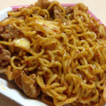 walnut2907's cooksnap of when they made 簡単すぎる豚キムチ焼きそば.