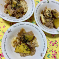 ふたごゆき's cooksnap of when they made 簡単♪れんこんさつまいもの豚肉甘辛炒め.
