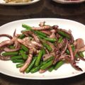 ちぃ0226's cooksnap of when they made いかとアスパラのにんにく炒め.