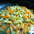 しまんちゅ。's cooksnap of when they made 人参と油揚げの卵とじ.