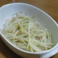 ぴよえ1007's cooksnap of when they made もやしをウエイパーで炒めただけ。.