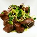 莉彩パパ's cooksnap of when they made 砂肝の赤ワイン炒め.