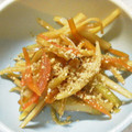 比伊助's cooksnap of when they made 大根の皮と人参のきんぴら.