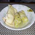 鳥あたま's cooksnap of when they made 春キャベツ外葉で減塩和風ロールキャベツ♪.