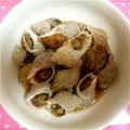 なっとまき☆'s cooksnap of when they made 磯つぶで煮付け.