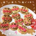 ☆みみまま☆'s cooksnap of when they made ホットケーキミックスアンパンマンクッキー.