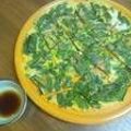 ☆sama☆'s cooksnap of when they made ニラとさきいかのチヂミ.