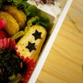 あくろsan's cooksnap of when they made ただ貼るだけ♪卵焼きに海苔デコ●●●.