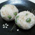 ☆shizu's cooksnap of when they made たらこ×枝豆×葱×胡麻のおにぎり.