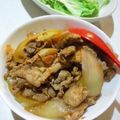 ゆみらんたん's cooksnap of when they made 本格中華風✤豚と玉ねぎ炒め丼.
