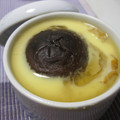 luina's cooksnap of when they made 母の思い出！生しいたけと春菊の茶碗蒸し.