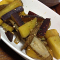 satake0820's cooksnap of when they made ゴボウとサツマイモの甘辛炒め.