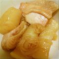 健康りえこ's cooksnap of when they made 大根と鶏肉の煮物.