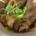 のんぷーどる's cooksnap of when they made 圧力鍋で♪　根菜たっぷり☆すじこん.