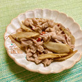 ビートルズ食堂's cooksnap of when they made 豚こま肉と牛蒡の炒め煮.