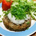 ぷうcom's cooksnap of when they made 簡単ジューシー☆和風ハンバーグ.