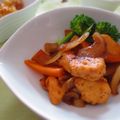 まろんかふぇ's cooksnap of when they made 簡単！とり肉と人参のバルサミコ酢煮.