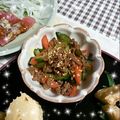 ＴＯＭＯＷＡＴ's cooksnap of when they made きゅうりと人参のきんぴら風炒め.