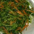 ﾗｲｶﾚまま's cooksnap of when they made 豆苗とにんじんの酢みそごまあえ.
