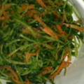 ﾗｲｶﾚまま's cooksnap of when they made 豆苗とにんじんの酢みそごまあえ.