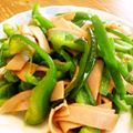 月見なっとう's cooksnap of when they made ピーマンとベーコンの炒めもの.