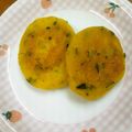 おかちゃんキッチン's cooksnap of when they made 南瓜のお焼き。.