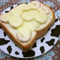 さったんママ's cooksnap of when they made 朝食に！おやつに！バナナチーズトースト＊.