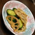Ryukyu☆よめ's cooksnap of when they made 蓮根ときゅうりの辛うま中華和え.