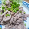 よじゃちんぐ's cooksnap of when they made さっぱりピリリッ!!【豚のわさびポン酢】.