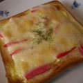 ガッちゃん's cooksnap of when they made カニマヨチーズ☆トースト.