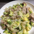 じーま君's cooksnap of when they made 簡単！ブロッコリーと豚肉柚子胡椒マヨ炒め.