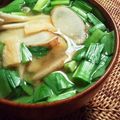 なにぬねにょろん's cooksnap of when they made 味噌少なめで旨みそ汁～ニラとごぼう.