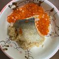関本糸緒梨's cooksnap of when they made 宮城出身夫絶賛！鮭といくらのはらこ飯.