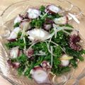 emifumi's cooksnap of when they made 菜の花とタコの塩麹ナムル.
