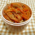 みのりっくす's cooksnap of when they made 細切蒟蒻と人参のすり胡麻きんぴら風サラダ.