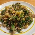 happywell's cooksnap of when they made 小松菜と卵の炒め.