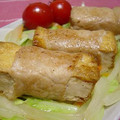 ちよ羊's cooksnap of when they made 厚揚げのお肉巻き.