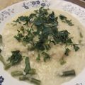 Bellota's cooksnap of when they made ゴルゴンゾーラとパセリのリゾット.