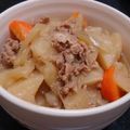 くぴ太's cooksnap of when they made 豚肉とかぶのゴマみそ煮.