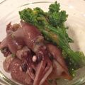 踊るちんちくりん's cooksnap of when they made ホタルイカと菜の花の酢みそ和え.