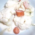 いそのカトゥオ's cooksnap of when they made カリフラワーとソーセージのホットミルク煮.
