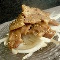 happygo117's cooksnap of when they made 新玉主役の焼肉サラダ.