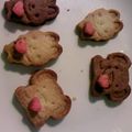 はるきゃんた's cooksnap of when they made 可愛いハート♡をもった動物クッキー♡.