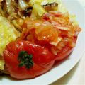 ティナたま's cooksnap of when they made 丸ごとトマトのクリームチーズグラタン.
