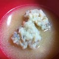 みさちゃん911's cooksnap of when they made すり身と油揚げの味噌汁.